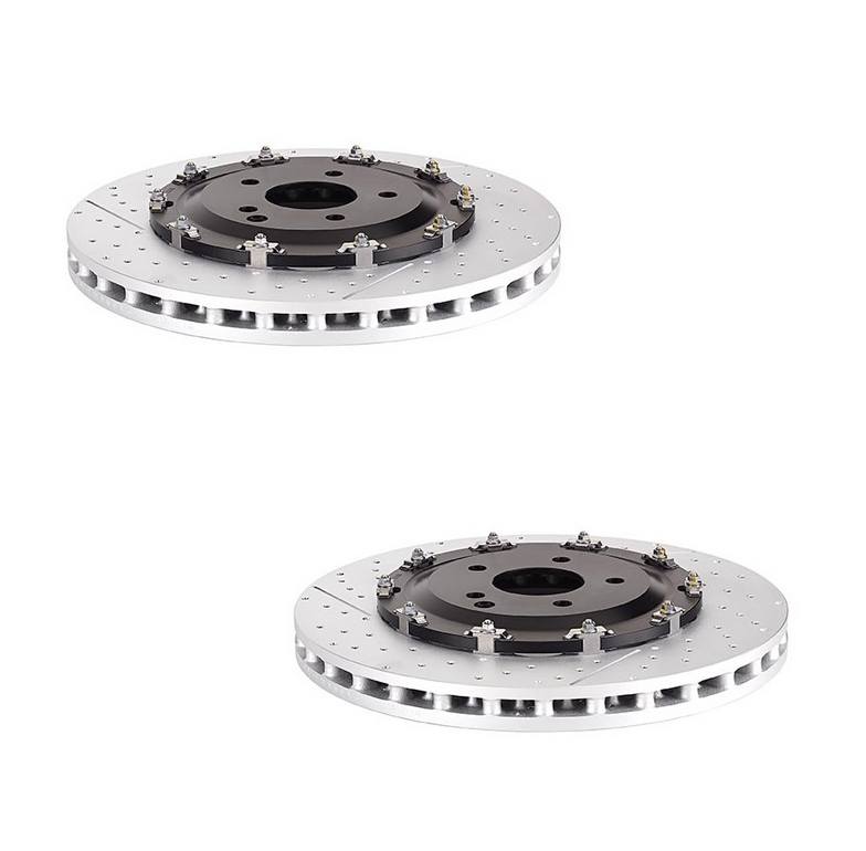 Mercedes Brakes Kit - Pads & Rotors Front and Rear (360mm/330mm) (Ceramic) 005420392041 - Brembo 4175194KIT